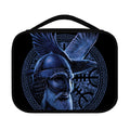 Blue Viking God Odin And Crow Print Classic Bible Case