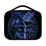 Blue Viking God Odin And Crow Print Classic Bible Case