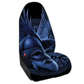 Blue Viking God Odin And Crow Print Waterproof Car Seat Cover