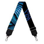 Blue Viking Norse God Odin Print Bag Strap