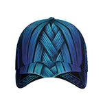 Blue Viking Norse God Odin Print Baseball Cap