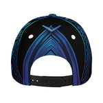 Blue Viking Norse God Odin Print Baseball Cap