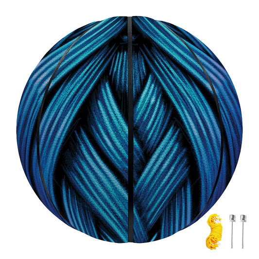 Blue Viking Norse God Odin Print Basketball