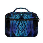 Blue Viking Norse God Odin Print Briefcase Bible Bag