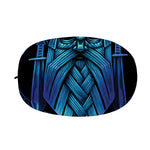 Blue Viking Norse God Odin Print Car Side Mirror Covers