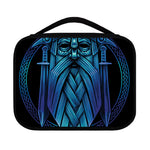 Blue Viking Norse God Odin Print Classic Bible Case