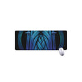 Blue Viking Norse God Odin Print Extended Mouse Pad