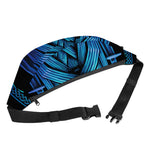 Blue Viking Norse God Odin Print Fanny Pack