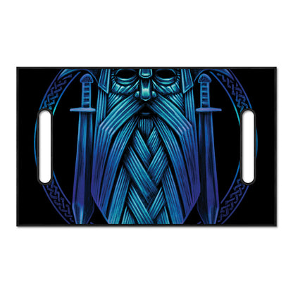 Blue Viking Norse God Odin Print Golf Cart Seat Cover