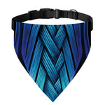Blue Viking Norse God Odin Print Over The Collar Dog Bandana