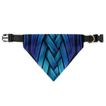 Blue Viking Norse God Odin Print Over The Collar Dog Bandana