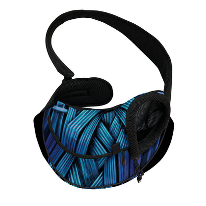 Blue Viking Norse God Odin Print Pet Sling Carrier