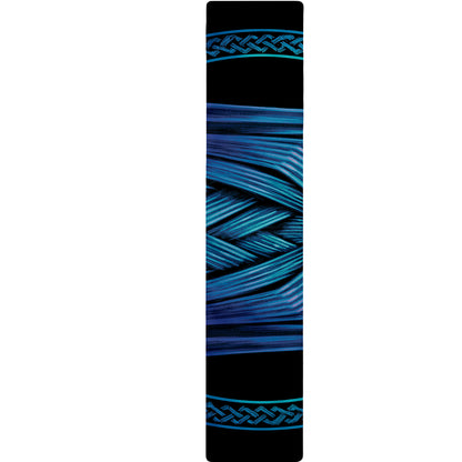 Blue Viking Norse God Odin Print Table Runner