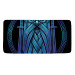 Blue Viking Norse God Odin Print Towel