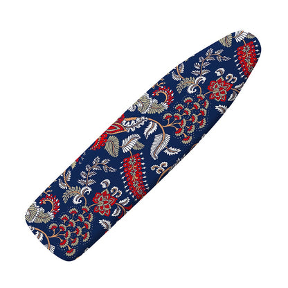 Blue Vintage Bohemian Floral Print Ironing Board Cover