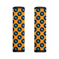 Blue Vinyl Record Pattern Print Handle Covers