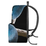 Blue Viper Snake Print Backpack