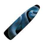 Blue Viper Snake Print Ironing Board Cover