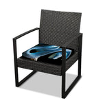 Blue Viper Snake Print Outdoor Seat Cushion Cover