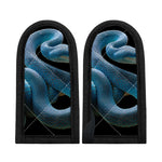 Blue Viper Snake Print Skillet Handle Cover