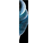 Blue Viper Snake Print Table Runner