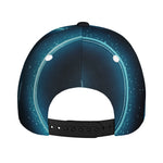 Blue Virgo Zodiac Sign Print Baseball Cap