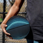 Blue Virgo Zodiac Sign Print Basketball
