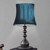 Blue Virgo Zodiac Sign Print Bell Lamp Shade