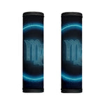 Blue Virgo Zodiac Sign Print Handle Covers