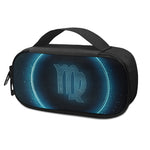Blue Virgo Zodiac Sign Print Insulin Cooler Travel Case