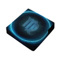 Blue Virgo Zodiac Sign Print Outdoor Seat Cushion Cover