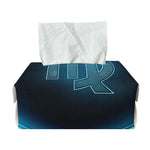 Blue Virgo Zodiac Sign Print Rectangle Tissue Box Cover