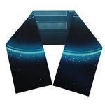 Blue Virgo Zodiac Sign Print Scarf