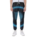 Blue Virgo Zodiac Sign Print Joggers