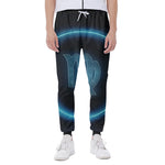 Blue Virgo Zodiac Sign Print Scuba Joggers