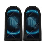 Blue Virgo Zodiac Sign Print Skillet Handle Cover