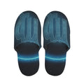 Blue Virgo Zodiac Sign Print Slippers