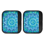 Blue Vishuddha Chakra Mandala Print Handle Covers