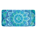 Blue Vishuddha Chakra Mandala Print Towel
