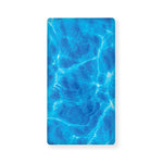Blue Water Surface Print Baby Crib Sheet