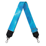 Blue Water Surface Print Bag Strap