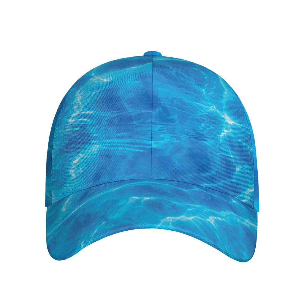 Blue Water Surface Print Baseball Cap
