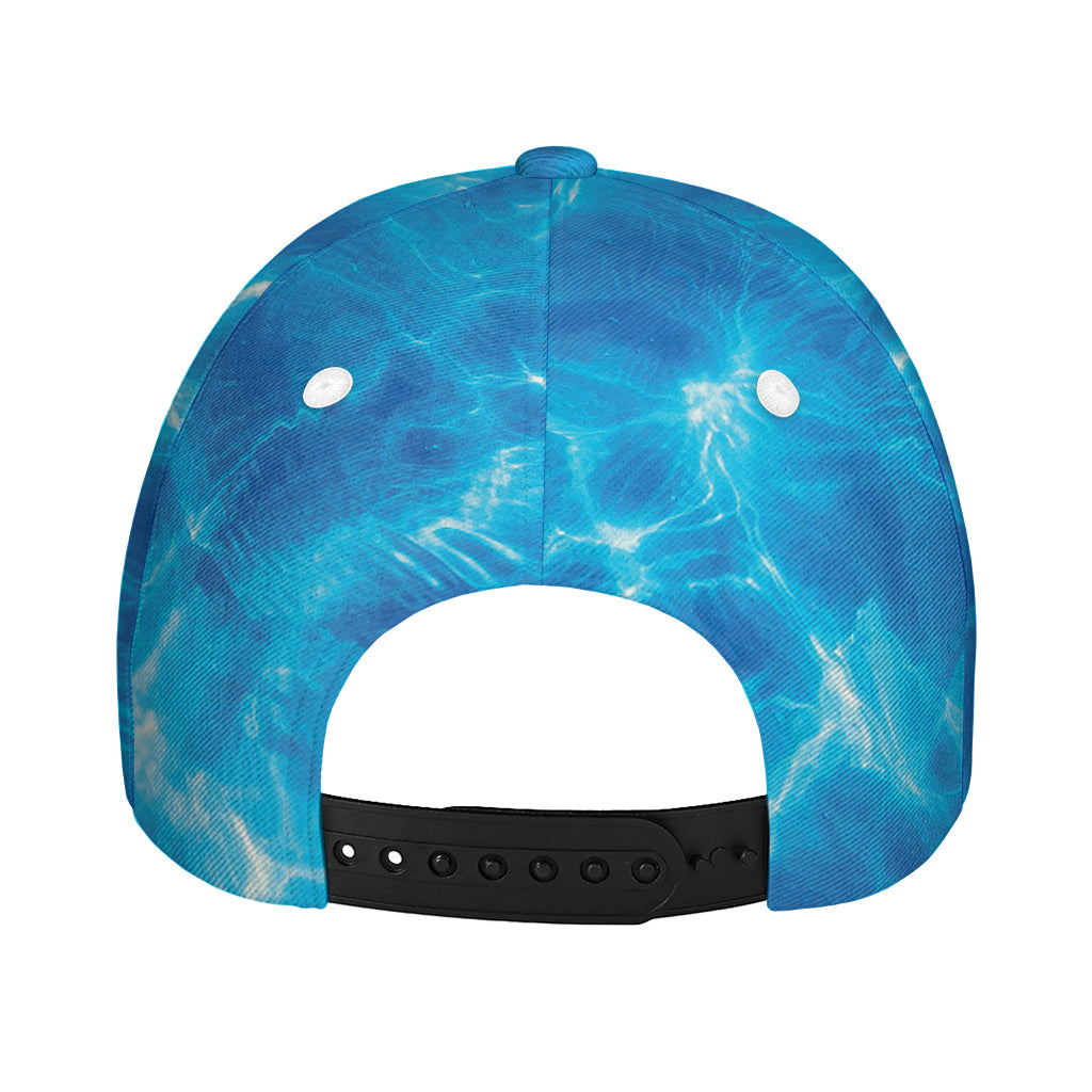 Blue Water Surface Print Baseball Cap