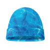 Blue Water Surface Print Beanie