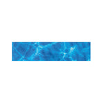 Blue Water Surface Print Bed Runner
