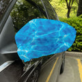 Blue Water Surface Print Car Side Mirror Covers