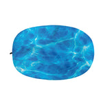 Blue Water Surface Print Car Side Mirror Covers
