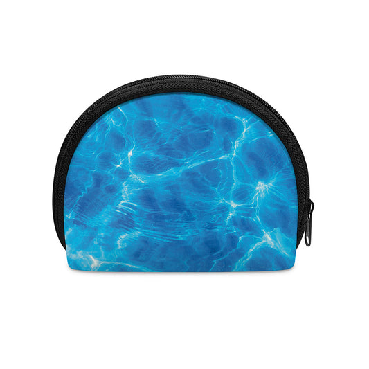 Blue Water Surface Print Coin Purse