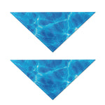 Blue Water Surface Print Dog Bandana