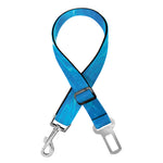Blue Water Surface Print Dog Seat Belt
